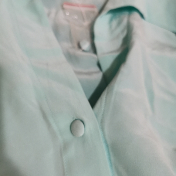 100% silk blouse vintage size 32W bnwt - Picture 2 of 14